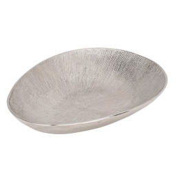 Διακοσμητικός Δίσκος Forleyet 427042 34,5x24,5x5,5cm Nickel Eglo Αλουμίνιο