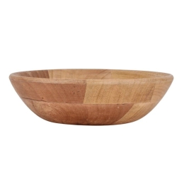Διακοσμητικό Μπωλ Forleyet 427068 Φ24,5x7cm Natural Eglo Wood