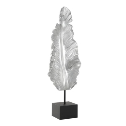 Διακοσμητικό Αντικείμενο Gifu 427079 23x10x62cm Silver-Black Eglo Αλουμίνιο