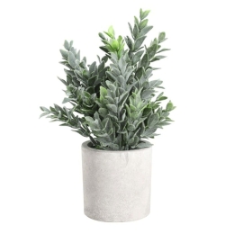 Τεχνητό Φυτό Σε Κασπώ 428027 Φ16x22cm Green Eglo Πλαστικό
