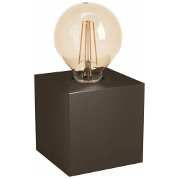 Φωτιστικό Επιτραπέζιο 43549 Prestwick 1/E27 Dark-Bronze Eglo Ατσάλι