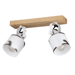 Φωτιστικό Οροφής - Σποτ Kilburn 43922 36x16x17cm 2xE27 IP20 White-Black Eglo