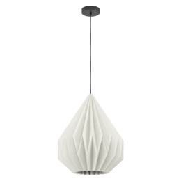 Φωτιστικό Οροφής Minting 43933 45x110cm 1xE27 IP20 White-Black Eglo