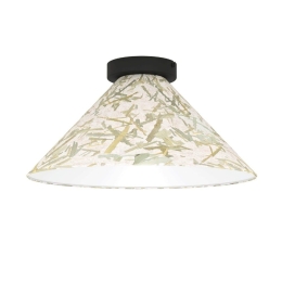 Φωτιστικό Οροφής - Πλαφονιέρα Oxpark 43941 42x19,5cm 1xE27 IP20 White-Green Eglo