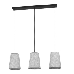 Φωτιστικό Οροφής - Ράγα Alsager 43985 91x21x110cm 3xE27 IP20 Grey Eglo