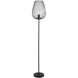 Φωτιστικό Δαπέδου Newtown 49474 Black Eglo Μέταλλο
