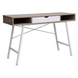 Γραφείο Εργασίας - Κονσόλα Yamin 225-000005 120x48x76cm Natural-White