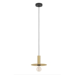 Φωτιστικό Οροφής Escandell 900731 25x110cm 1xE27 IP20 Gold Eglo
