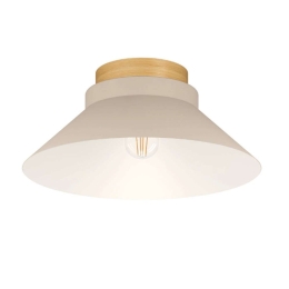 Φωτιστικό Οροφής - Πλαφονιέρα Moharra 900736 40x16cm 1xE27 IP20 Sand Eglo