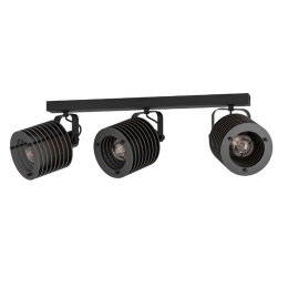 Φωτιστικό Οροφής - Σποτ Segovia 900742 57,5x17,5x18,5cm 3xE27 IP20 Black Eglo