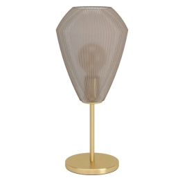 Φωτιστικό Επιτραπέζιο Carparola 900814 20x46cm 1xE27 IP20 Sand-Gold Eglo