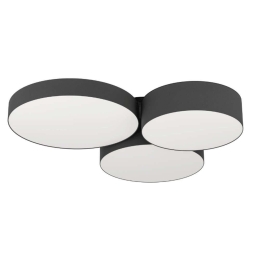 Φωτιστικό Οροφής - Πλαφονιέρα Barbano-Z 900853 60,5x56,5x9cm Led IP20 Black Eglo