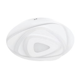 Φωτιστικό Οροφής - Πλαφονιέρα Palagiano 900863 30x5,5cm Led 4000K White Eglo
