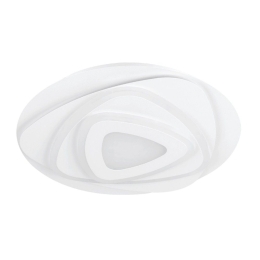 Φωτιστικό Οροφής - Πλαφονιέρα Palagiano 900864 38x5,5cm Led 4000K White Eglo