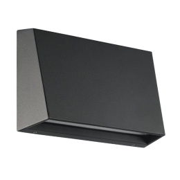 Φωτιστικό Τοίχου - Απλίκα Spognano 900887 20x6x12cm Led IP65 Black Eglo
