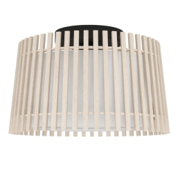 Φωτιστικό Οροφής - Πλαφονιέρα Fattoria 900901 38x24cm 1xE27 IP20 Natural-White Eglo
