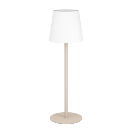 Φωτιστικό Επιτραπέζιο Fiorana 901128 15x53cm 1xE14 Beige-White Eglo