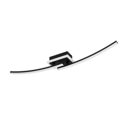 Φωτιστικό Οροφής - Πλαφονιέρα Lungolago 901217 74x14x6cm Led Black Eglo