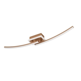 Φωτιστικό Οροφής - Πλαφονιέρα Lungolago 901219 74x14x6cm Led Bronze Eglo