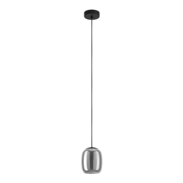 Φωτιστικό Οροφής Ciampino 901722 15x110cm 1xE27 Black-Smoke Eglo