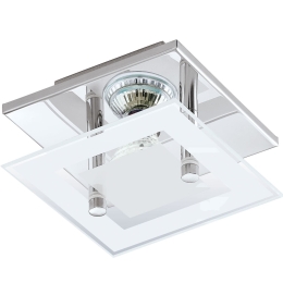 Φωτιστικό Οροφής Led Almana 94224 Silver Eglo Μέταλλο