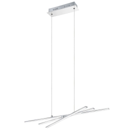Φωτιστικό Οροφής Led Parri 96318 White Eglo Αλουμίνιο,Πολυπροπυλένιο