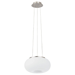 Φωτιστικό Οροφής Κρεμαστό Led Optica-C 98371 White Eglo Μέταλλο,Πλαστικό