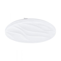 Φωτιστικό Οροφής-Πλαφονιέρα Led Benariba 99465 Ø550 3000K White Eglo Μέταλλο,Πλαστικό