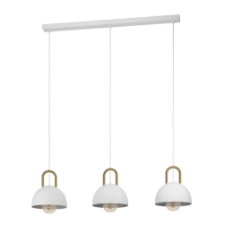 Φωτιστικό Οροφής- Ράγα Calmanera 99696 90x20x110cm 3xE27 White-Gold Eglo