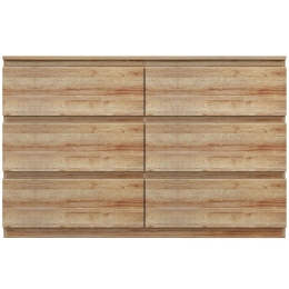 Συρταριέρα Cindy 230-000007 120x40x75cm Natural
