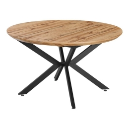 Τραπέζι Επεκτεινόμενο Edina 235-000041 130-170x130x75cm Sonoma-Black