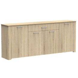Μπουφές Kinley 248-000007 210x40x82cm Sonoma Μελαμίνη