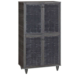 Παπουτσοθήκη Ronan 249-000018 70,5x35x122cm Wenge Μοριοσανίδα
