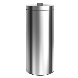 Καλάθι Απλύτων 30Lt 2560-001 25x60cm Inox Pam&Co Ανοξείδωτο Ατσάλι