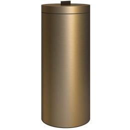 Καλάθι Απλύτων 30Lt 2560-002 25x60cm Bronze Pam&Co Ανοξείδωτο Ατσάλι