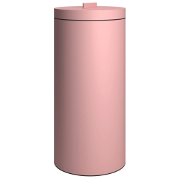 Καλάθι Απλύτων 30Lt 2560-303 25x60cm Matte Pink Pam&Co Ανοξείδωτο Ατσάλι