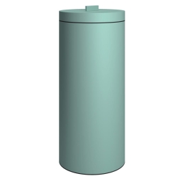 Καλάθι Απλύτων 30Lt 2560-913 25x60cm Matte Turquoise Pam&Co Ανοξείδωτο Ατσάλι