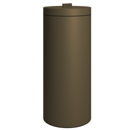 Καλάθι Απλύτων 30Lt 2560-963 25x60cm Matte Light Bronze Pam&Co Ανοξείδωτο Ατσάλι