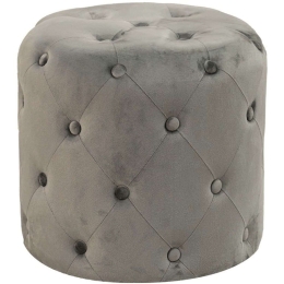 Σκαμπό Seval 257-000024 Φ49x47cm Anthracite