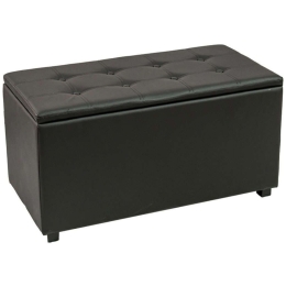 Σκαμπό - Μπαούλο Corben 257-000026 80x43x45cm Black