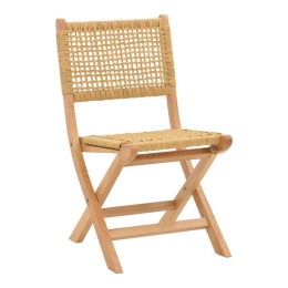 Καρέκλα Πτυσσόμενη Xianju 263-000040 47x58x85cm Natural