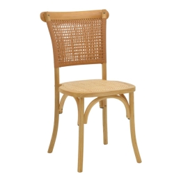 Καρέκλα Karley 263-000041 48x52x89cm Natural