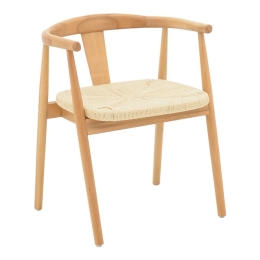 Πολυθρόνα Gernine 263-000048 56x49x73cm Natural