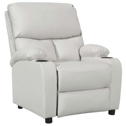Πολυθρόνα Relax Gartia 269-000003 79x94x102cm White
