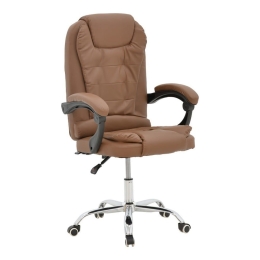 Καρέκλα Γραφείου Διευθυντή Kardi 270-000022 66x64x117c Brown
