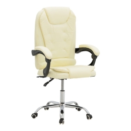 Καρέκλα Γραφείου Διευθυντή Kardi 270-000023 66x64x117cm Beige