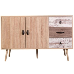 Μπουφές Lounge 271-123-060 120x39x75cm Oak-Sonoma Ξύλο