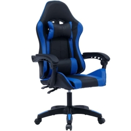 Καρέκλα Γραφείου Gaming William 275-000014 60x59x108/118cm Black-Blue