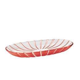 Πιατέλα Σερβιρίσματος Grace 27970065 Οβάλ 38Χ19 Red Guzzini Acrylic
