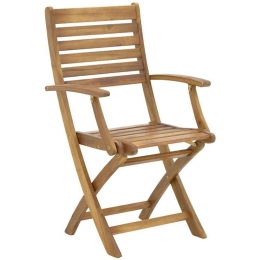 Πολυθρόνα Πτυσσόμενη Gorpo 282-000010 57x59x93cm Natural